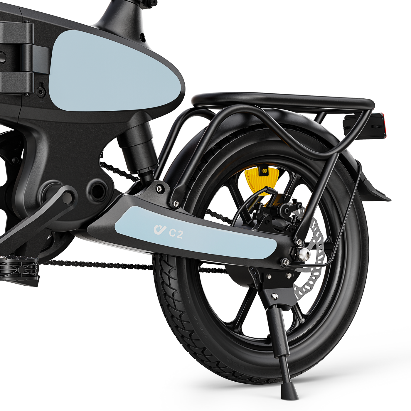 DYU C2 16 Inch Full Folding Electric Bike